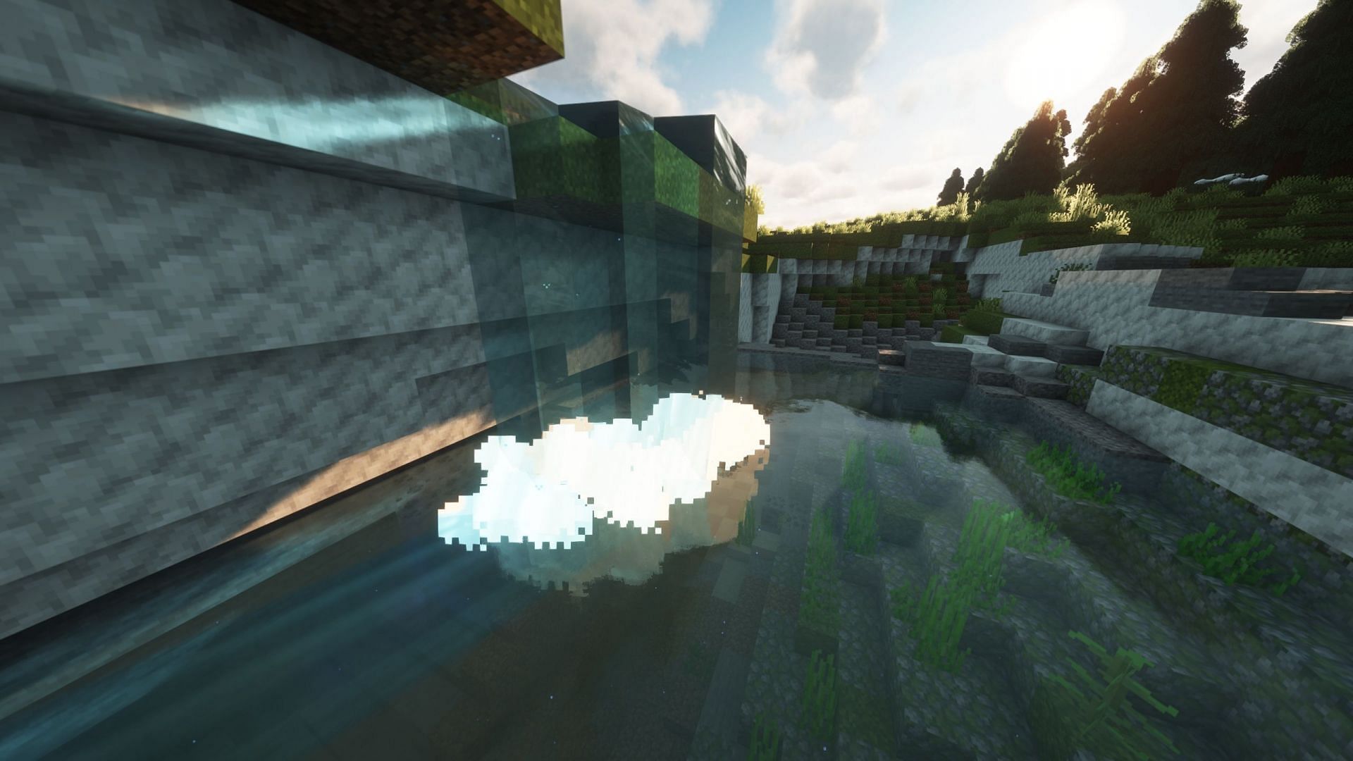 Particular adds various unique particle effects (Image via Sportskeeda Gaming || Mojang Studios)